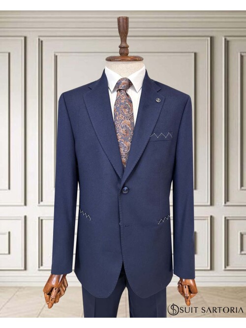 SUIT SARTORIA LACİVERT TAKIM ELBİSE 252153