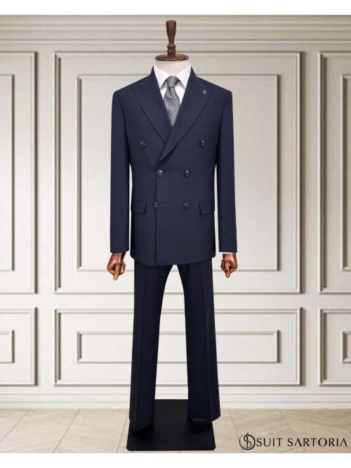 SUIT SARTORIA LACİVERT KRUVAZE TAKIM 252071