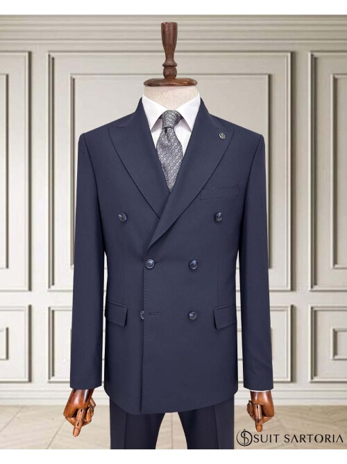 SUIT SARTORIA LACİVERT KRUVAZE TAKIM 252071