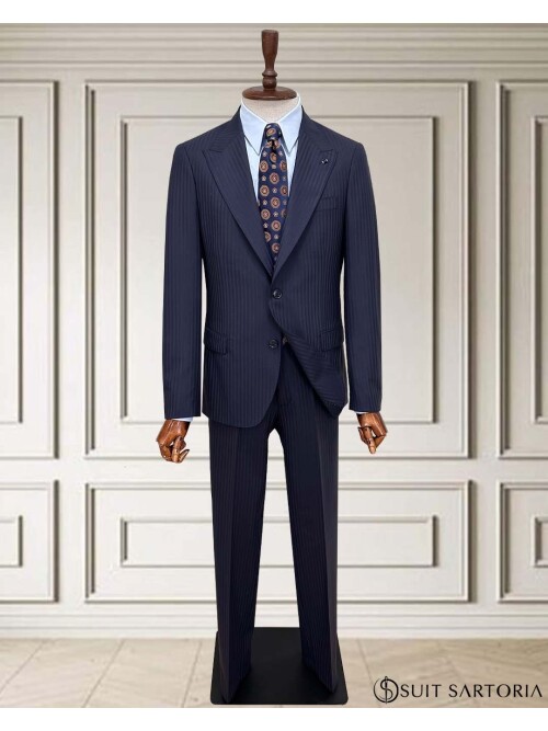 SUIT SARTORIA LACİVERT YÜNLÜ TAKIM ELBİSE 2001/35