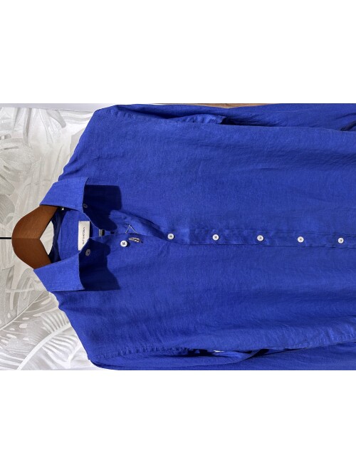 SUIT SARTORIA MAVİ KETEN GÖMLEK 6109