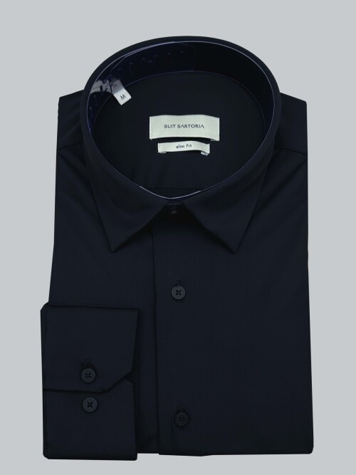 SUIT SARTORIA SİYAH GÖMLEK 6105