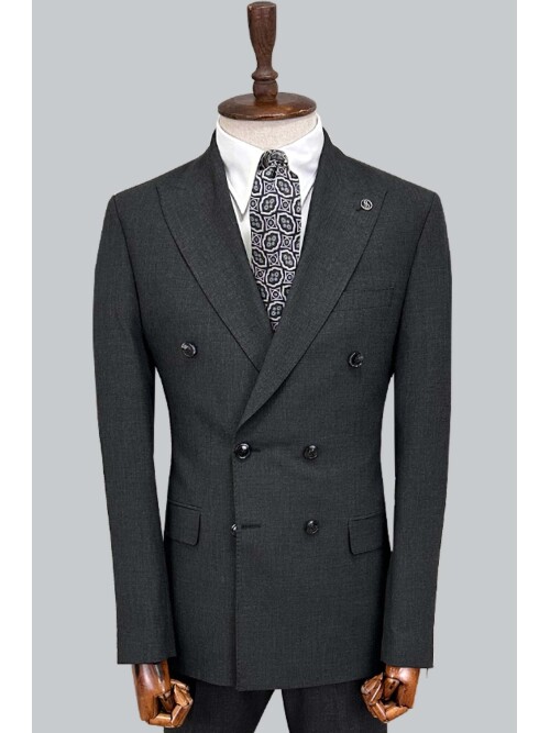 SUIT SARTORIA SİYAH KRUVAZE TAKIM ELBİSE 2002/48