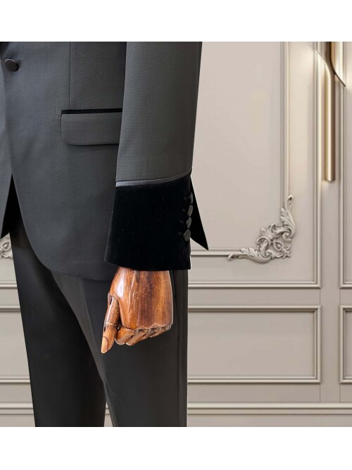 Cemden WEDDİNG SUİT BLACK 5757