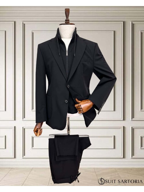 SUIT SARTORIA SİYAH SPOR TAKIM 252128