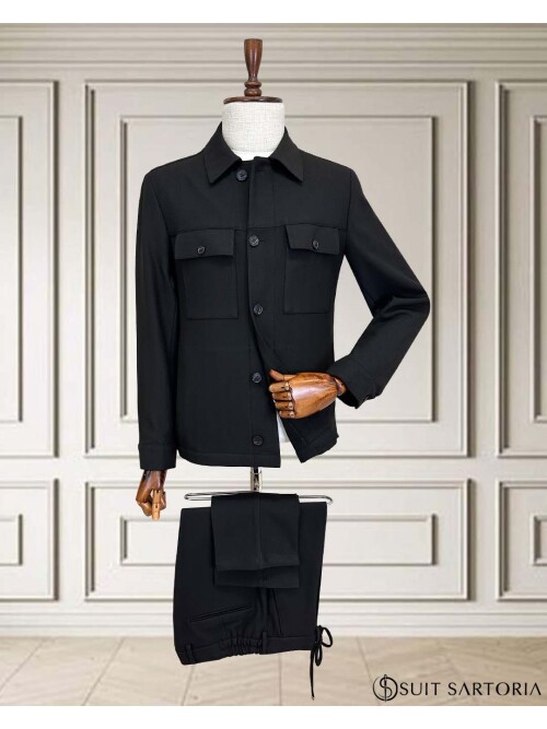 SUIT SARTORIA SİYAH SPOR TAKIM 252132