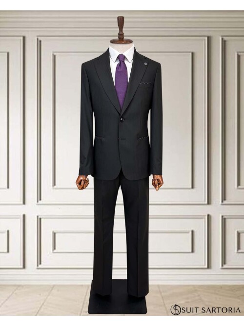 SUIT SARTORIA SİYAH TAKIM ELBİSE 252211