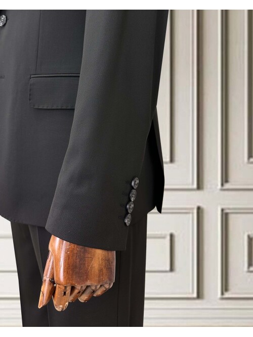 SUIT SARTORIA SİYAH YELEKLİ TAKIM ELBİSE 252014