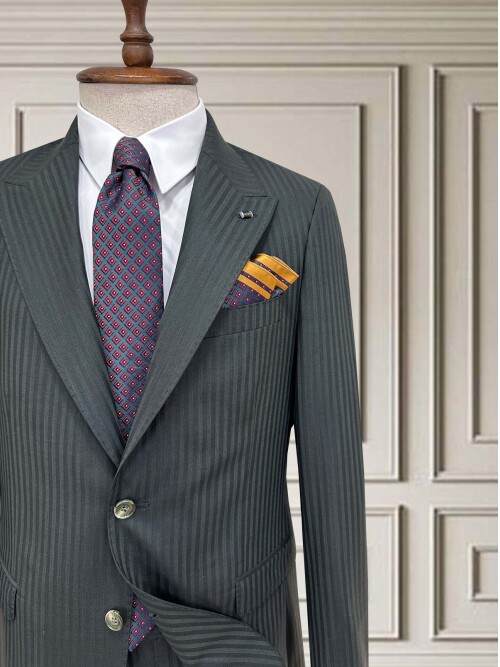 SUIT SARTORIA YEŞİL YÜNLÜ TAKIM ELBİSE 2001/35