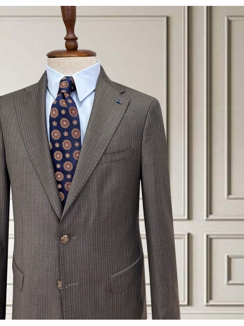 SUIT SARTORIA YÜNLÜ KAHVERENGİ TAKIM ELBİSE 2001/15