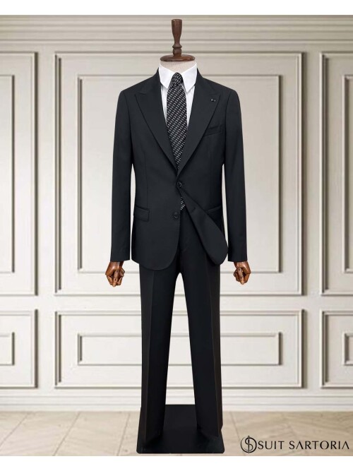 SUIT SARTORIA YÜNLÜ SİYAH TAKIM ELBİSE 2001/14