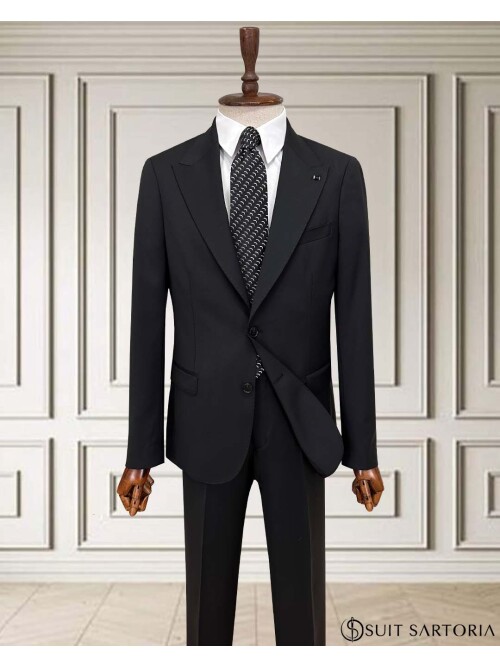 SUIT SARTORIA YÜNLÜ SİYAH TAKIM ELBİSE 2001/14