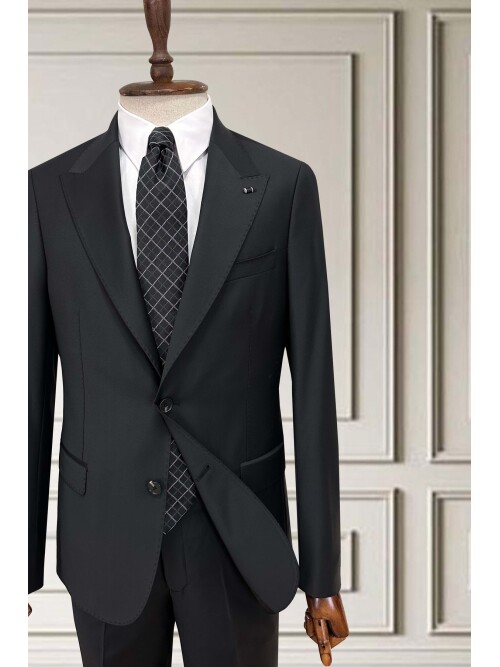 SUIT SARTORIA YÜNLÜ SİYAH TAKIM ELBİSE 2001/14