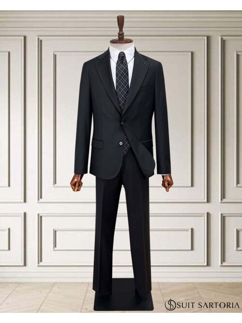 SUIT SARTORIA YÜNLÜ SİYAH TAKIM ELBİSE 2001/15