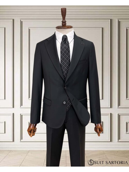 SUIT SARTORIA YÜNLÜ SİYAH TAKIM ELBİSE 2001/15