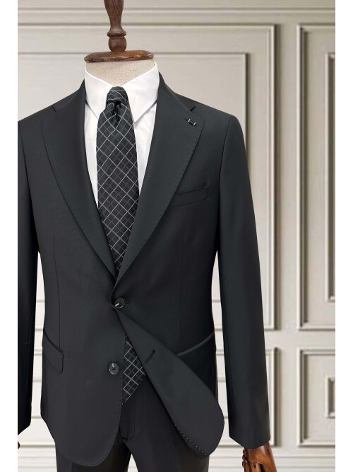SUIT SARTORIA YÜNLÜ SİYAH TAKIM ELBİSE 2001/15
