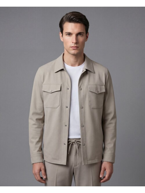 Taş Safari Cepli Spor Erkek Takım – Comfort Fit Performans Model