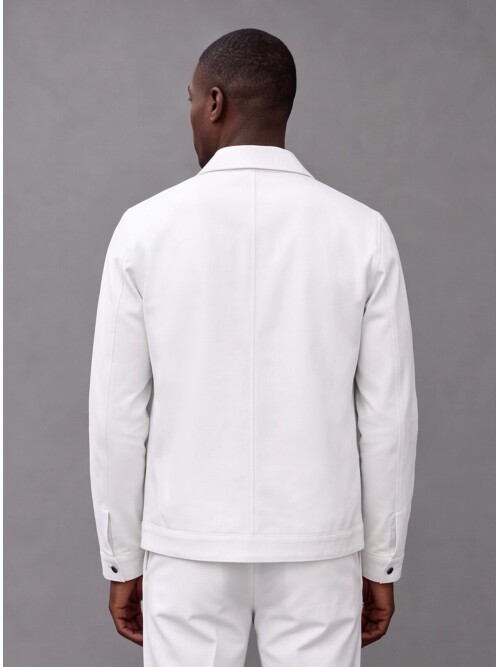 White Comfort Fit Performance Suit