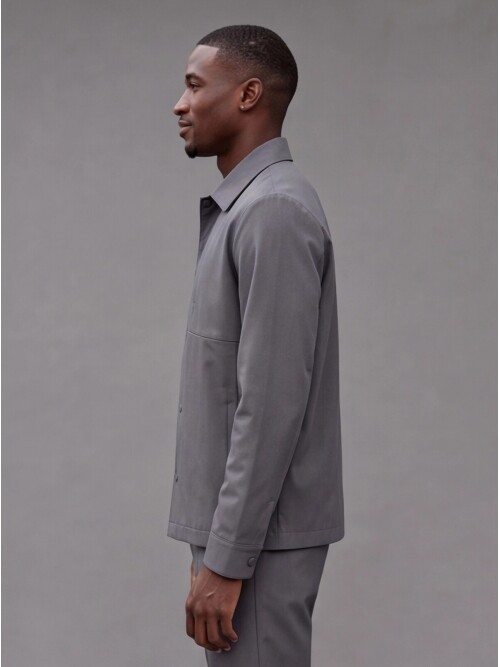 Grey Comfort Fit Performance Suit