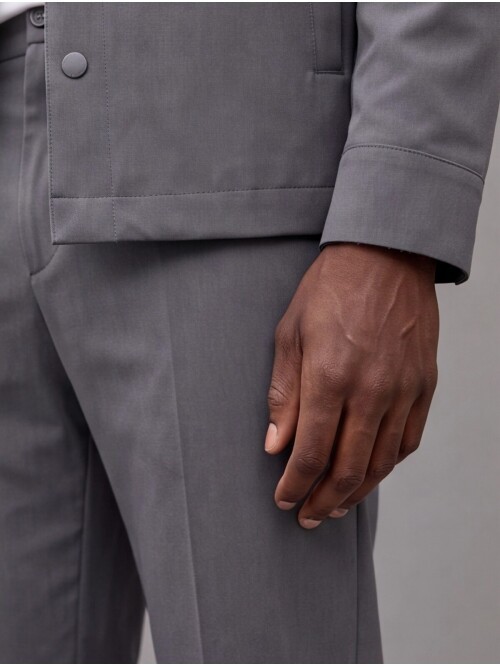 Grey Comfort Fit Performance Suit