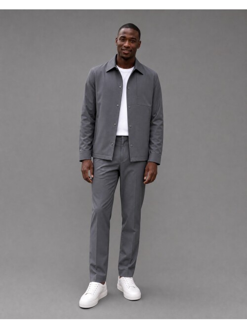 Grey Comfort Fit Performance Suit