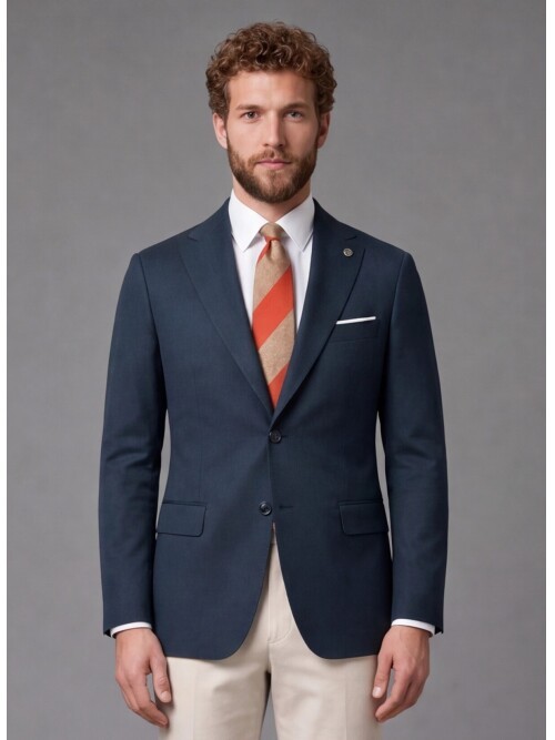 Koyu Yeşil Sivri Yaka Slim Fit Kombinli Erkek Takım Elbise