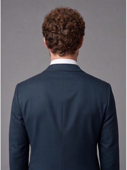 Koyu Yeşil Sivri Yaka Slim Fit Kombinli Erkek Takım Elbise