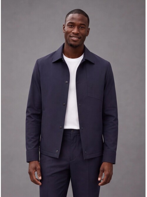 Navy Blue Comfort Fit Performance Suit