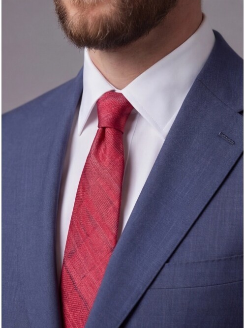 Mavi Mono Yaka Comfort Fit 2 Düğmeli Takım Elbise