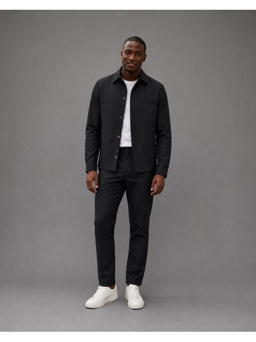 Black Comfort Fit Performance Suit
