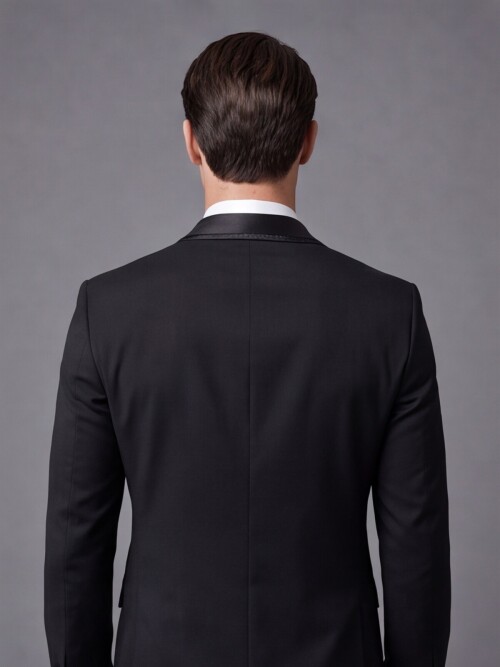 Black Shawl Lapel Tuxedo