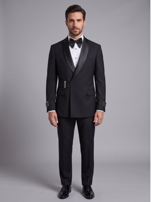 Black Shawl Lapel Tuxedo