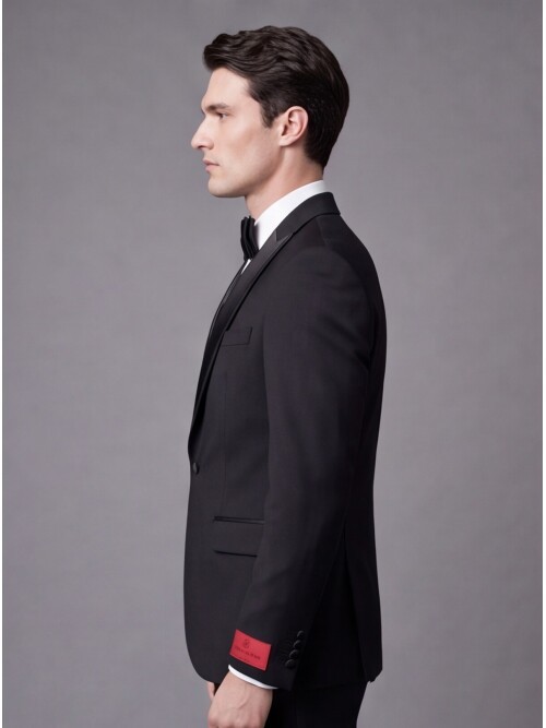 Black Peak Lapel Tuxedo