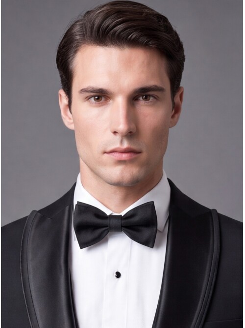 Black Peak Lapel Tuxedo