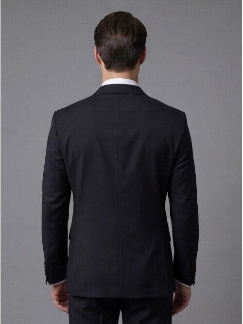 Black Three-Piece Tuxedo