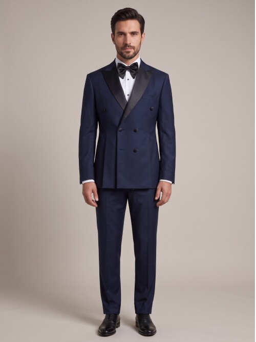 Navy Blue Tuxedo