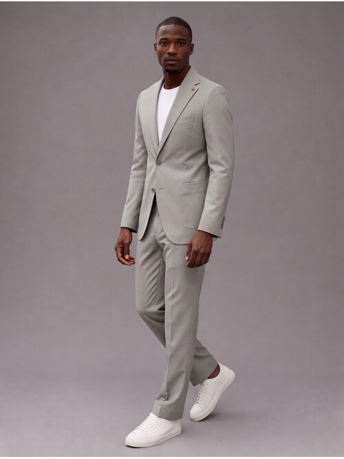 Stone Color Performance Suit