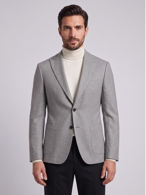 Stone Peak Lapel Patch Pocket Blazer