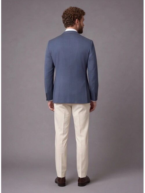 Yeşil Sivri Yaka Slim Fit Kombinli Erkek Takım Elbise