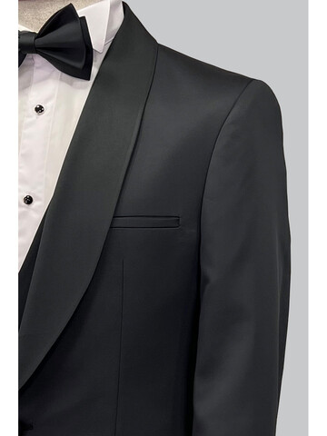 SUIT SARTORIA DAMATLIK SİYAH 5541