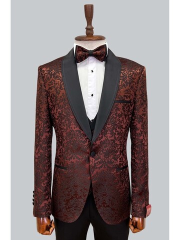 SUIT SARTORIA KAHVERENGİ DAMATLIK 5496