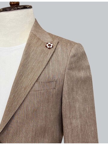 SUIT SARTORIA AÇIK KAHVERENGİ KETEN CEKET 4337