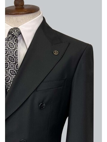 SUIT SARTORIA BLACK SUIT 2380