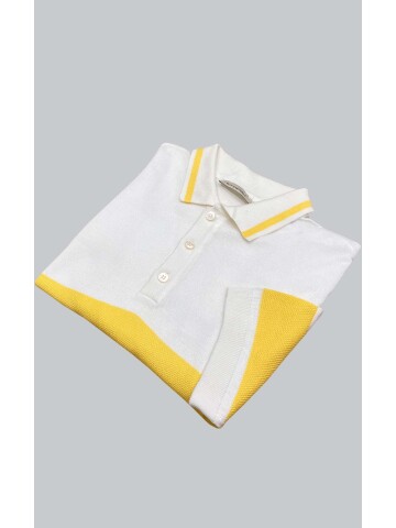 SUIT SARTORIA BEYAZ KISA KOLLU TRİKO T-SHIRT 9023