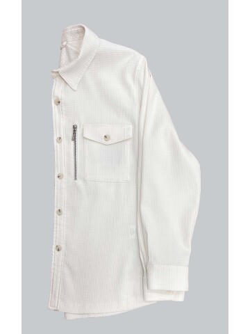 SUIT SARTORIA WHITE OVERSHIRT 4348