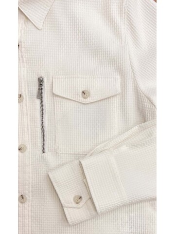 SUIT SARTORIA WHITE OVERSHIRT 4348