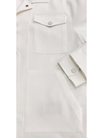 SUIT SARTORIA WHITE OVERSHIRT 4349