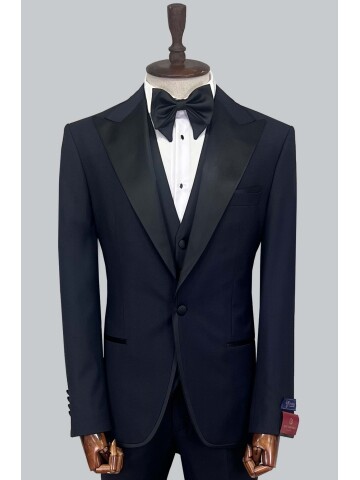 SUIT SARTORIA LACİVERT YÜNLÜ DAMATLIK 5568