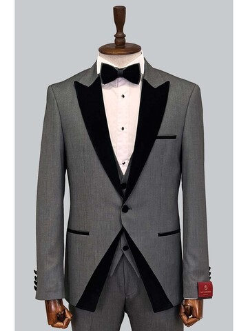 SUIT SARTORIA DARK GREY TUXEDO 5328