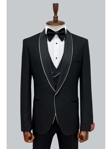 SUIT SARTORIA DAMATLIK SİYAH 5502